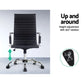Office chair with gaming high back eames PU