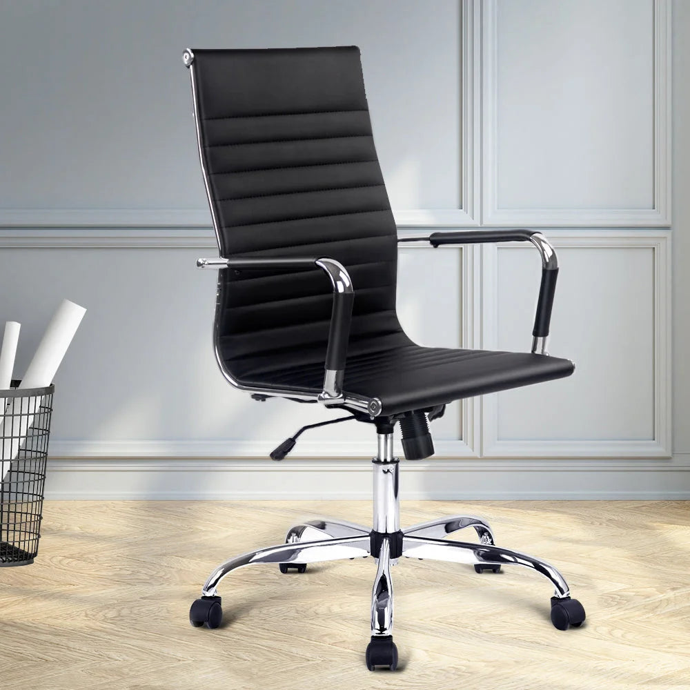Gaming Office Chair High‑Back Black - Office