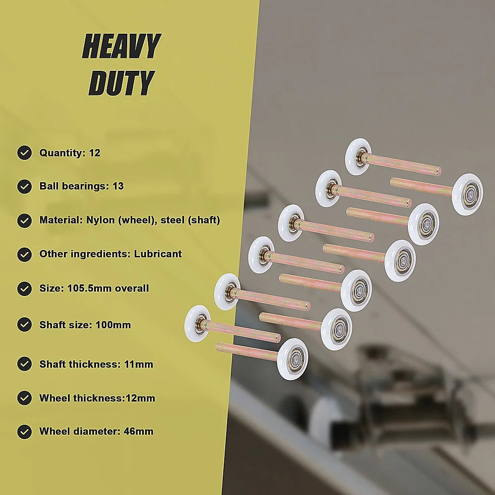 Garage Door Roller / Wheel Heavy Duty - 13 Ball Sealed