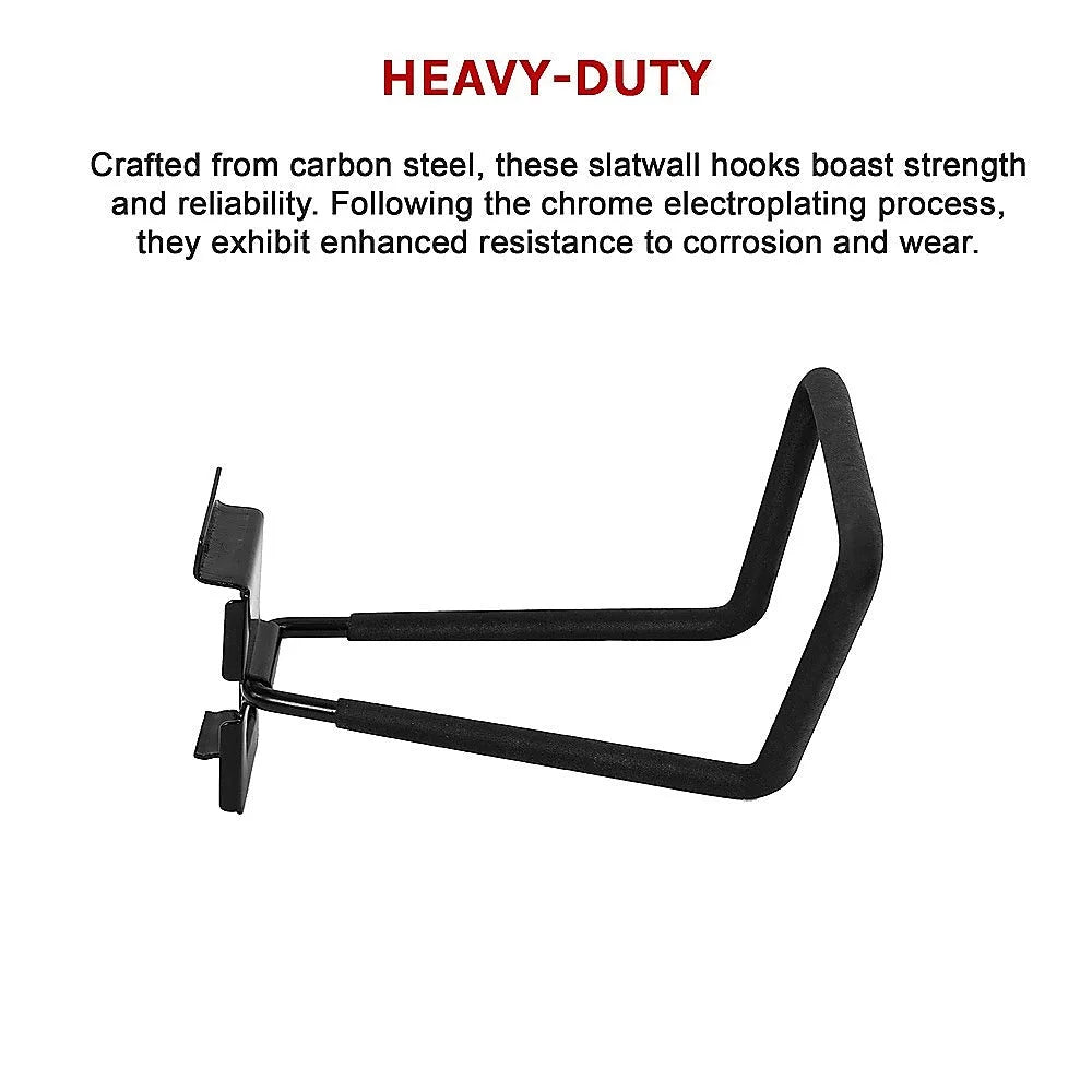 Garage Slatwall Retail Store Display Wall Mount Storage