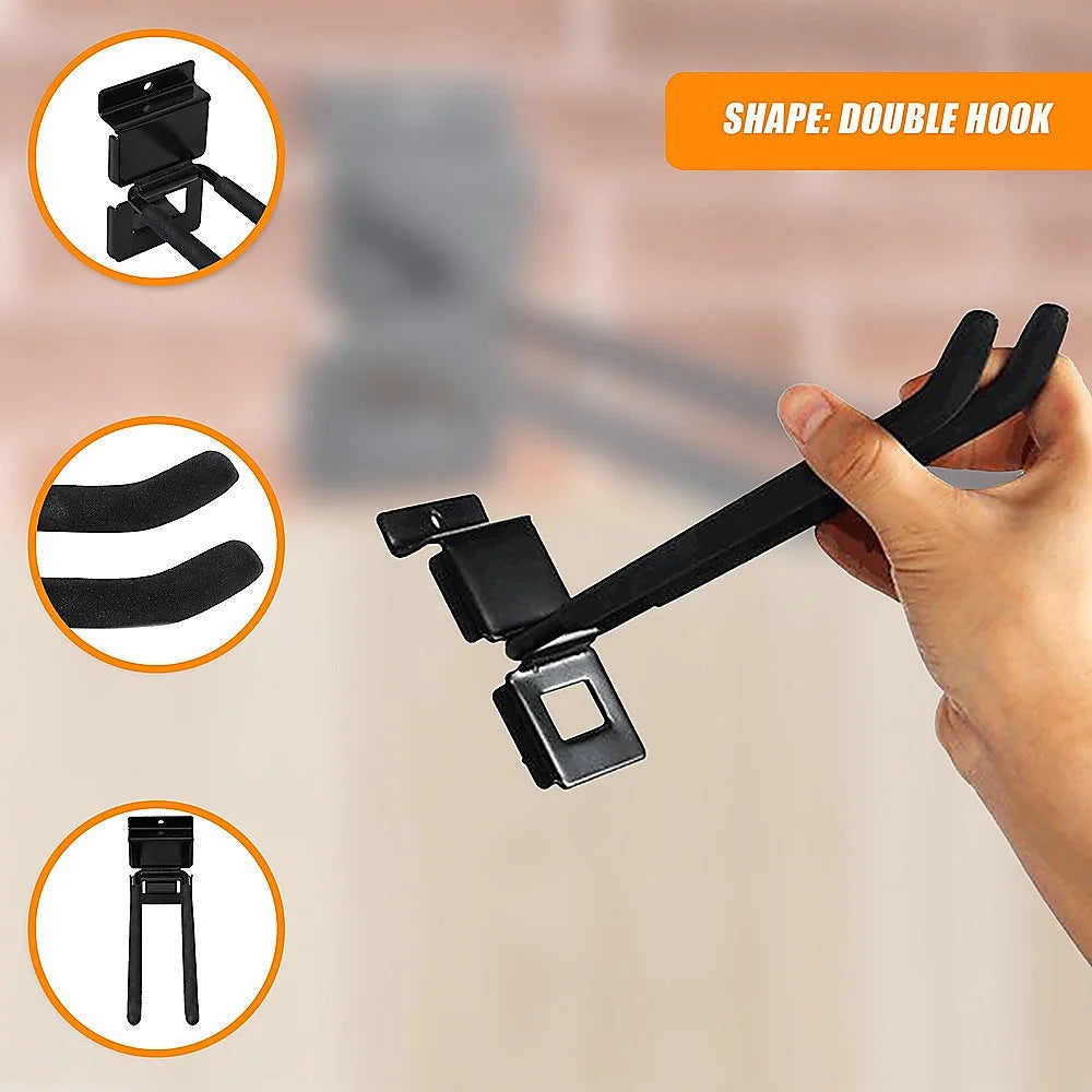 Garage Slatwall Retail Store Display Wall Mount Storage