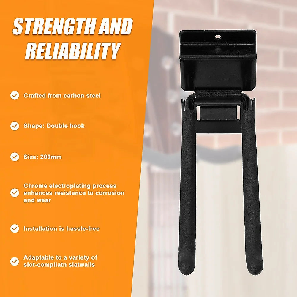 Garage Slatwall Retail Store Display Wall Mount Storage