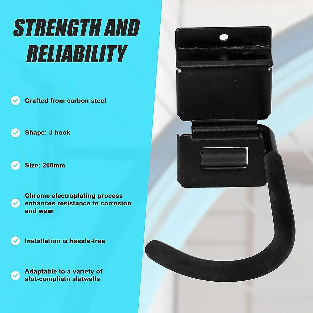 Garage Slatwall Retail Store Display Wall Mount Storage J