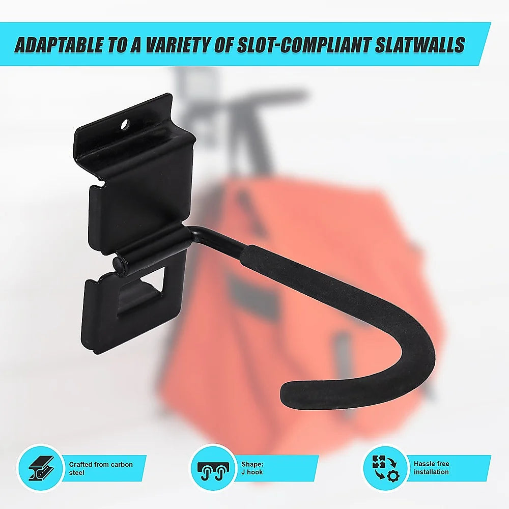 Garage Slatwall Retail Store Display Wall Mount Storage J