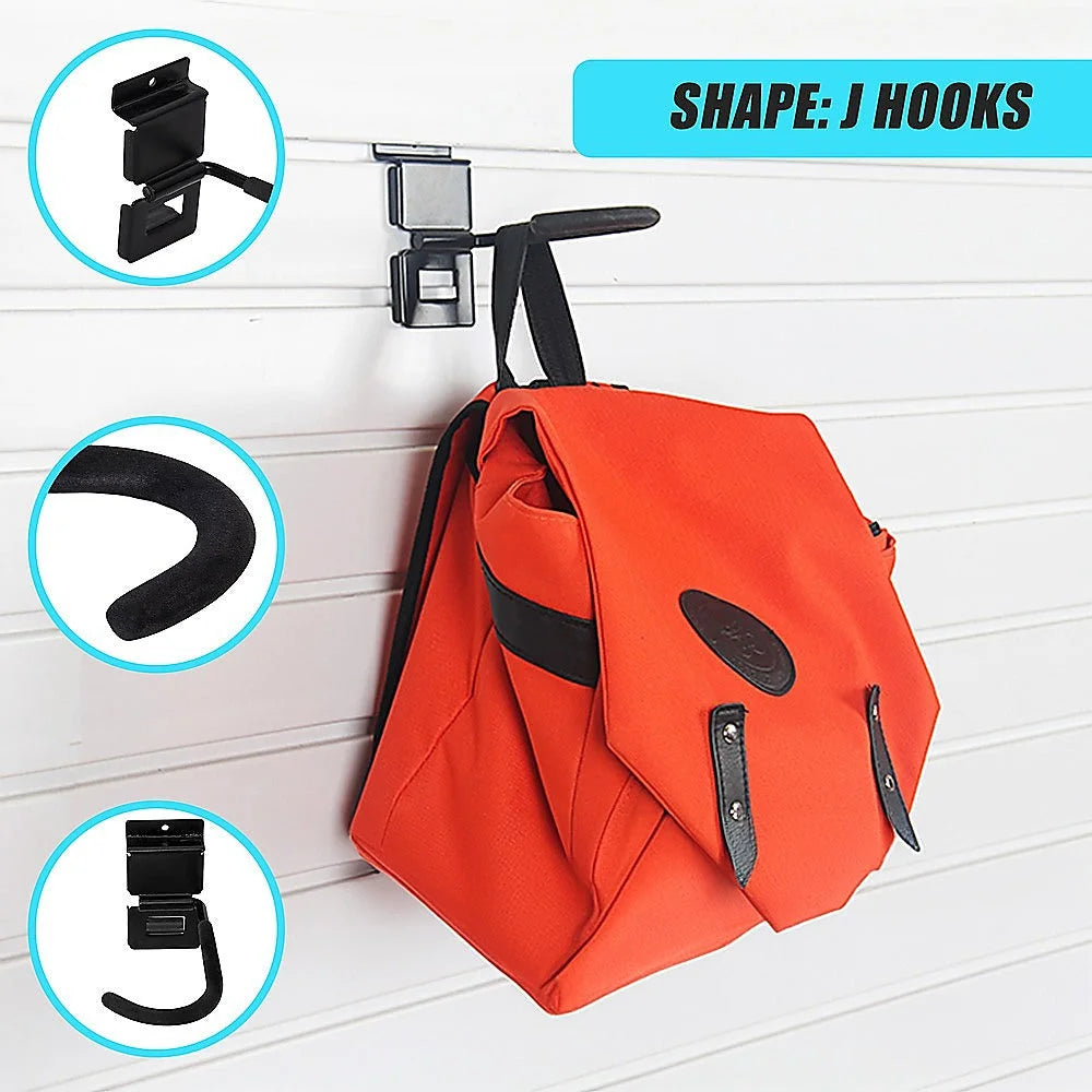 Garage Slatwall Retail Store Display Wall Mount Storage J