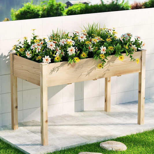 Garden Bed Elevated Planter Box Raised Container