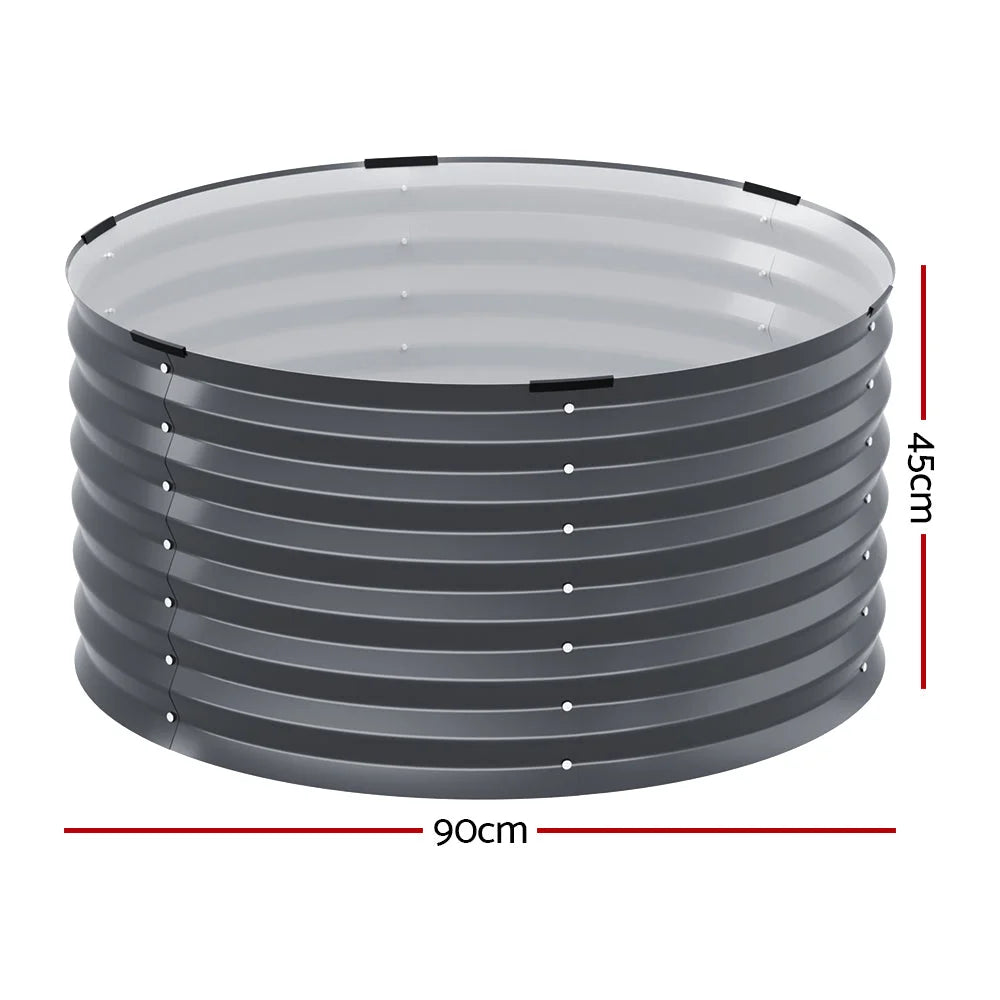 Garden Bed Planter Box Raised Container Galvanised Steel