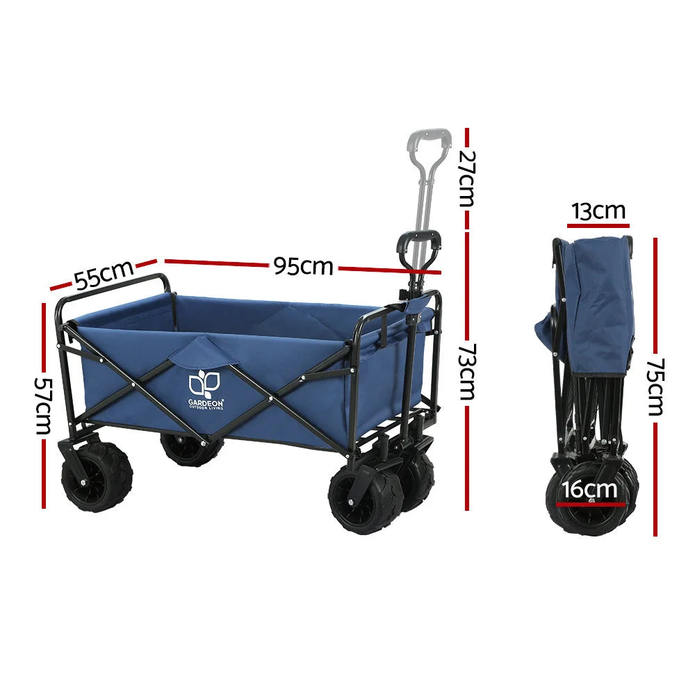 Cart Folding 120kg Trolley Camping Wagon