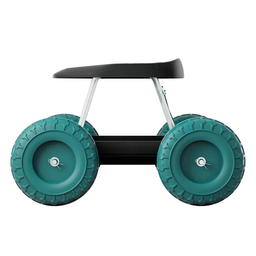 Garden Cart Rolling Stool with Wheels Gardening Helper Seat