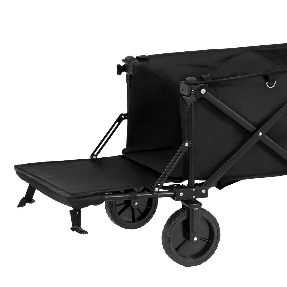 Cart with Opening Rear black furniture 943