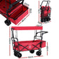 Cart with Removable Canopy red furniture 853