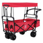Cart with Removable Canopy red furniture 894