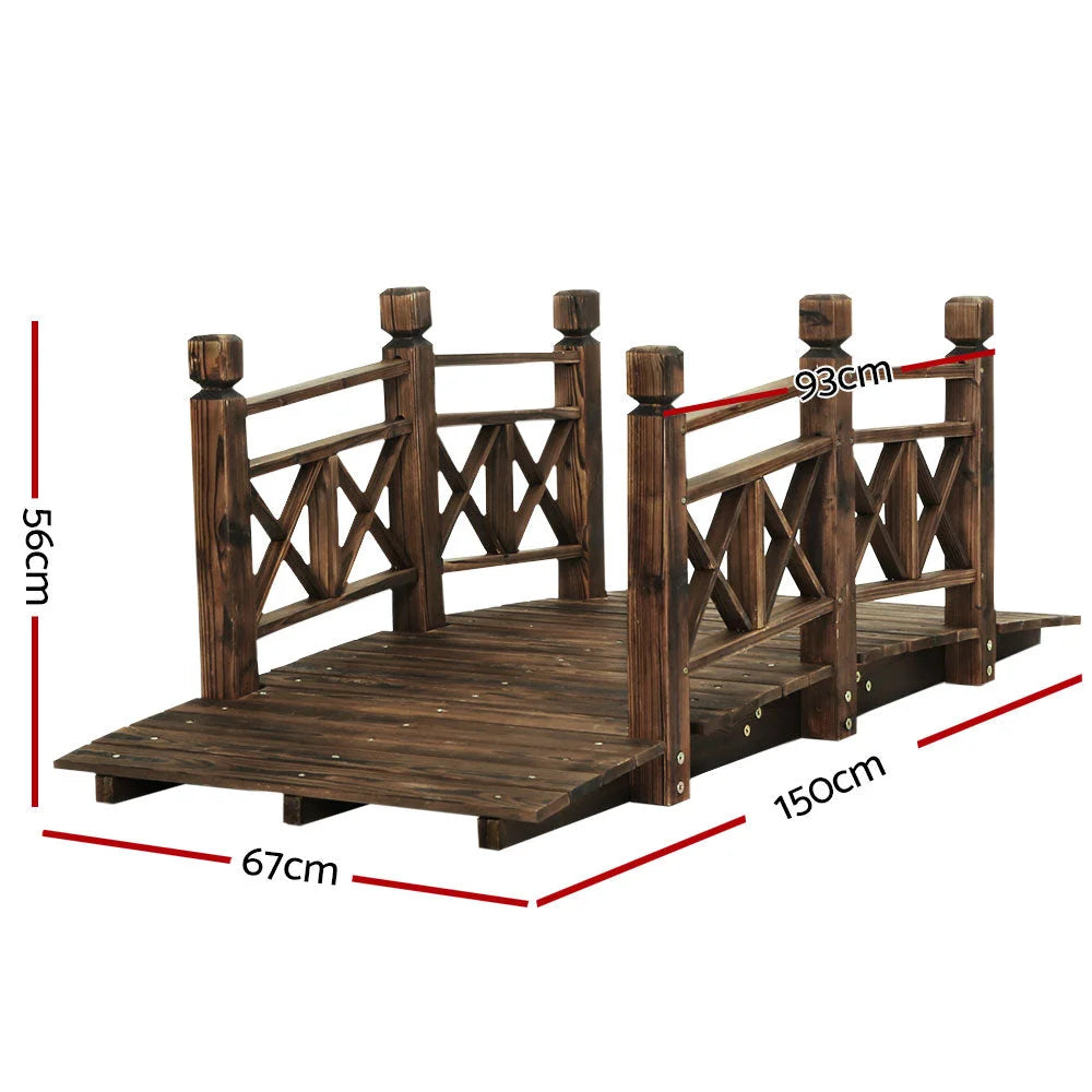 Decor outdoor ornament with bridge ornaments rustic decoration
