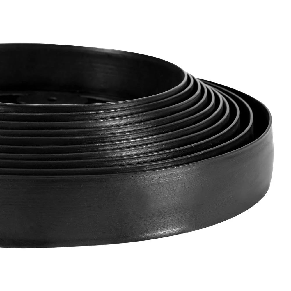 Garden Edging 5CM x 10M Border Support Landscape Edge Black