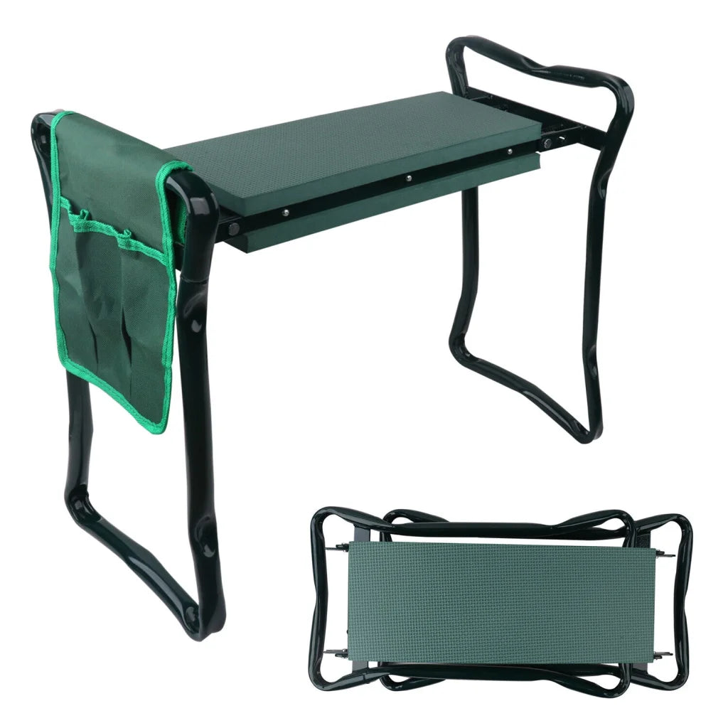 Garden Kneeler Bench HORUSDY Foldable Stool Knee Pad Seat