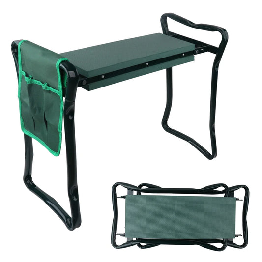 Garden Kneeler Bench HORUSDY Foldable Stool Knee Pad Seat
