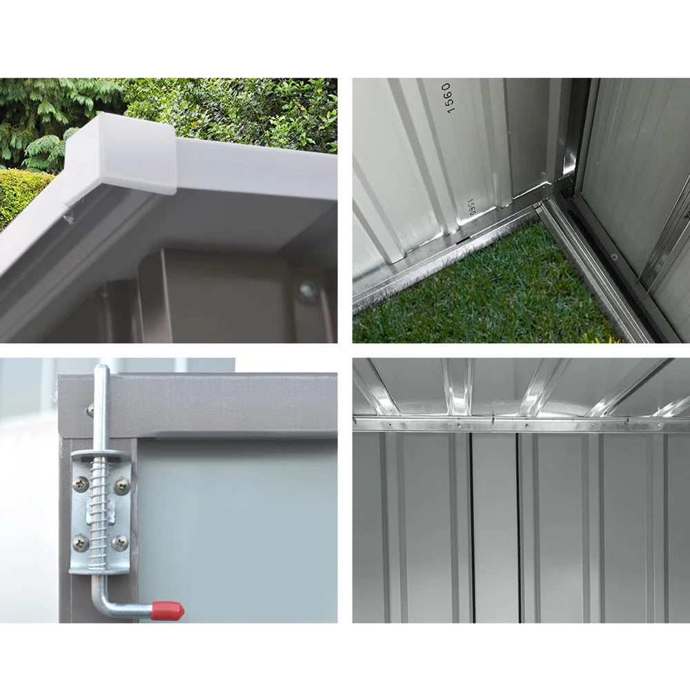 Garden Shed 1.95x1.31M Outdoor Storage Workshop House Tool