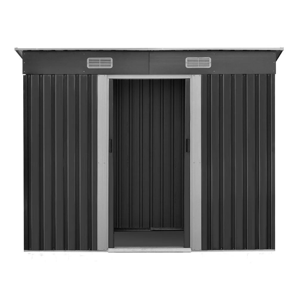 Garden Shed 2.38x1.31m Outdoor Storage Workshop - Giantz