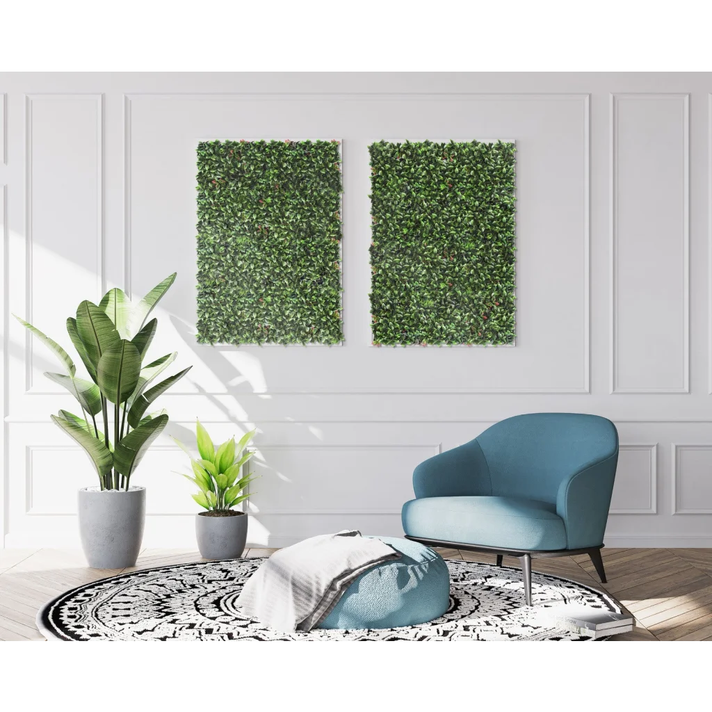 Garden Vertical Wall Hanging Artificial Plants Interlocking