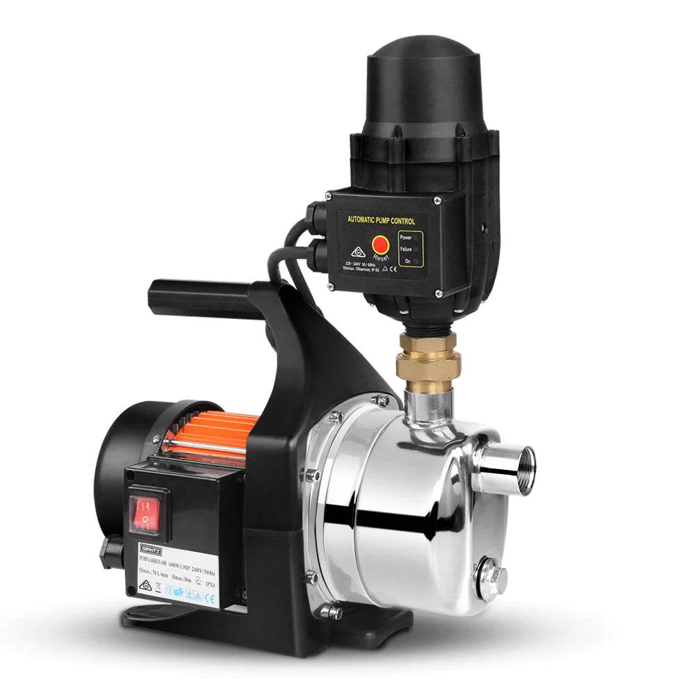 Garden Water Pump 1500W High Pressure with Auto Controller
