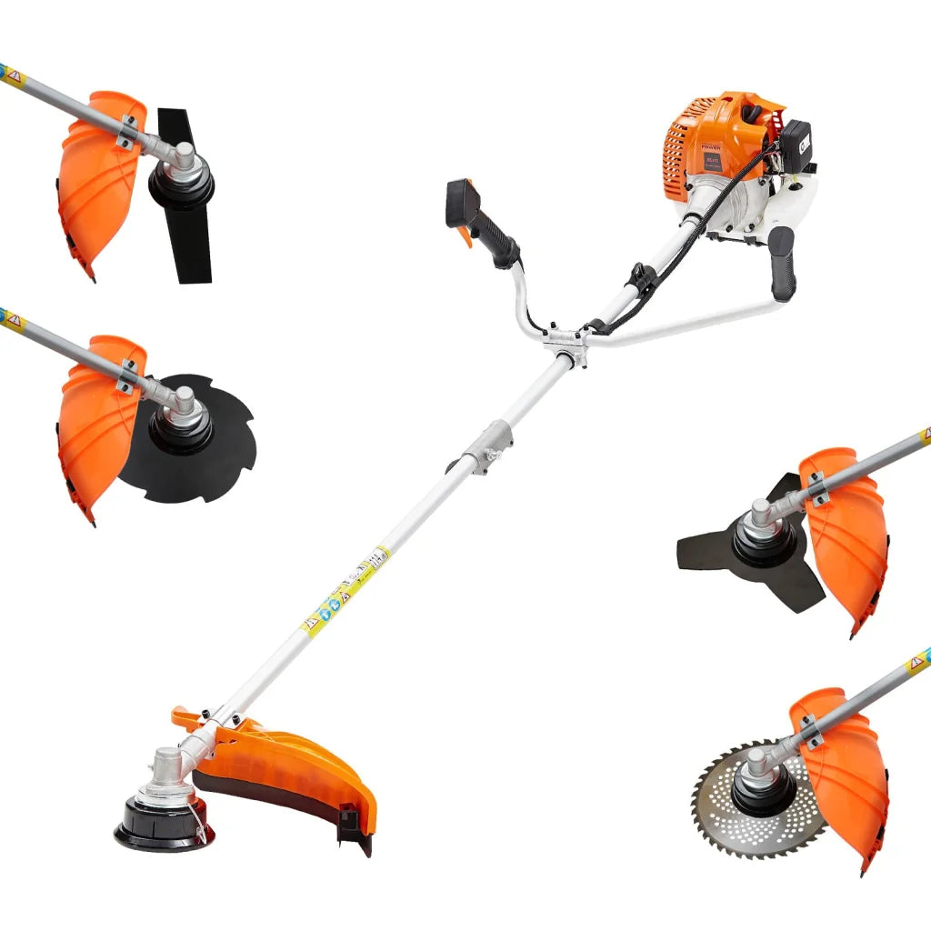 Whipper Snipper Brush Cutter 43cc with 4 Blades