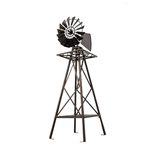 Metal 160cm windmill outdoor decor with ornamental wind mill ornaments