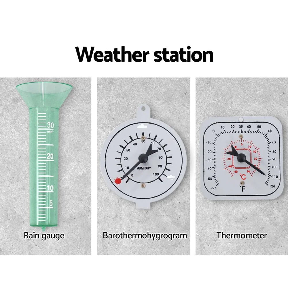 Garden Windmill 6FT 186cm Metal Ornaments Outdoor Decor