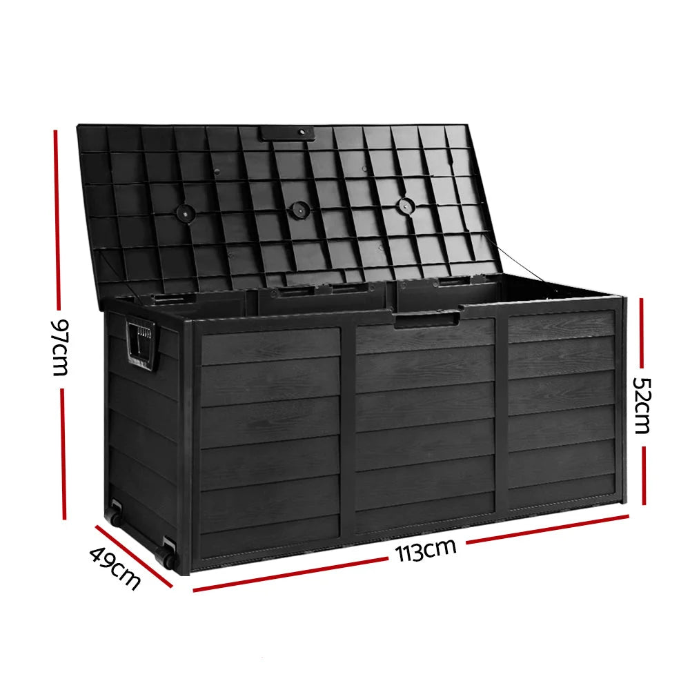 Gardeon 290L Outdoor Storage Box – Weather-Resistant