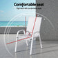 Dining chair with outdoor chairs stackable lounge patio