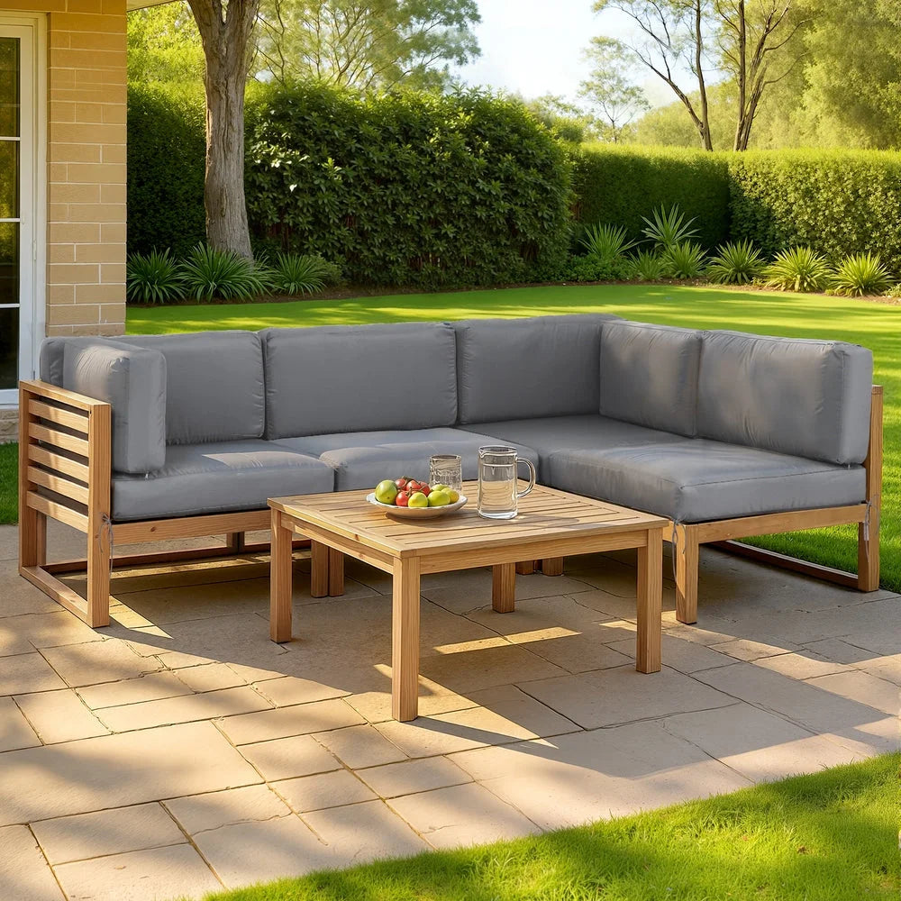 Outdoor sofa set with couch lounge setting frame sofas