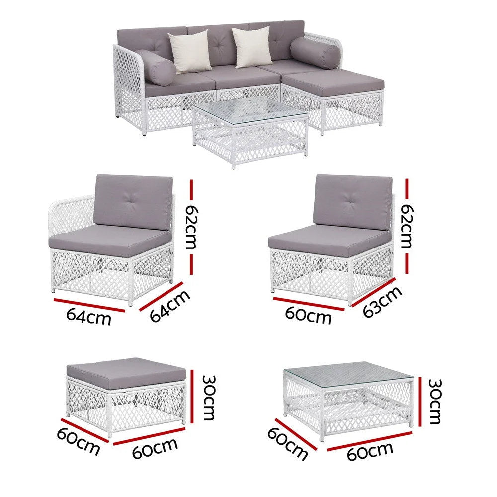 4 outdoor sofa set for patios, decks and garden seating
