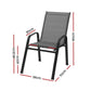 Grey dining chair for dining room seating