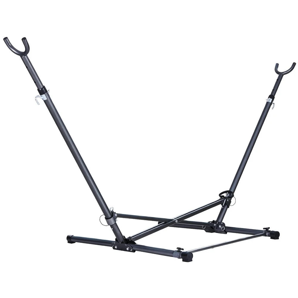 Gardeon Hammock Bed Stand Steel Frame Outdoor Indoor - Home