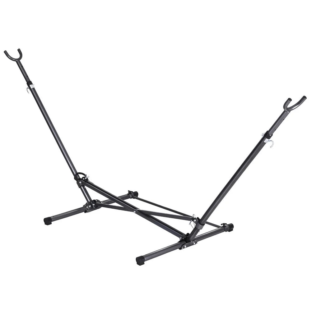 Gardeon Hammock Bed Stand Steel Frame Outdoor Indoor - Home