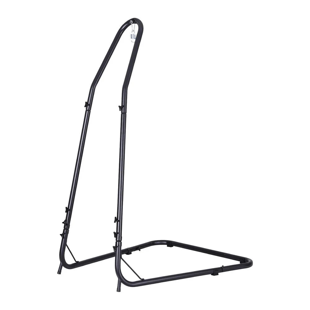 Gardeon Hammock Chair Stand Heavy Duty Steel Frame Black