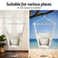 Gardeon Hammock Chair With Heavy Steel Stand Home Garden