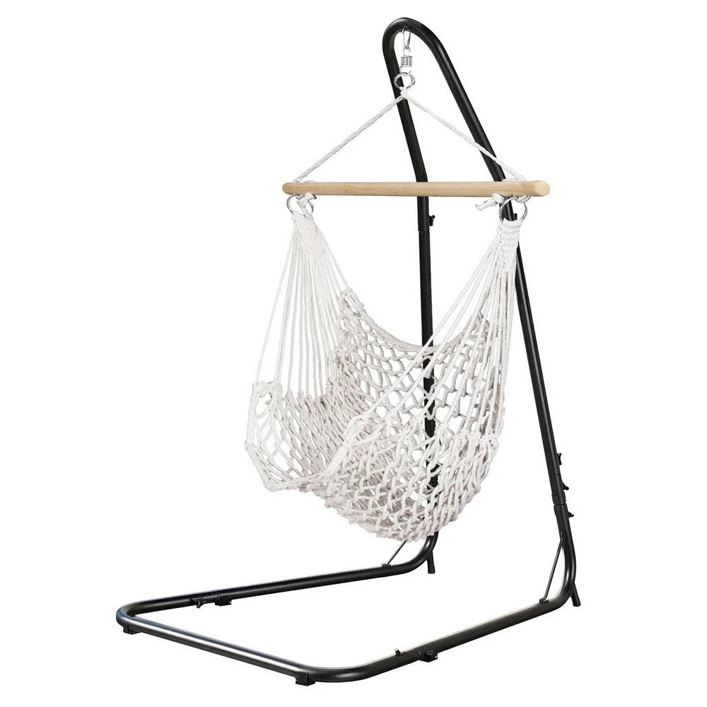 Gardeon Hammock Hanging Chair with Heavy Duty Steel Stand