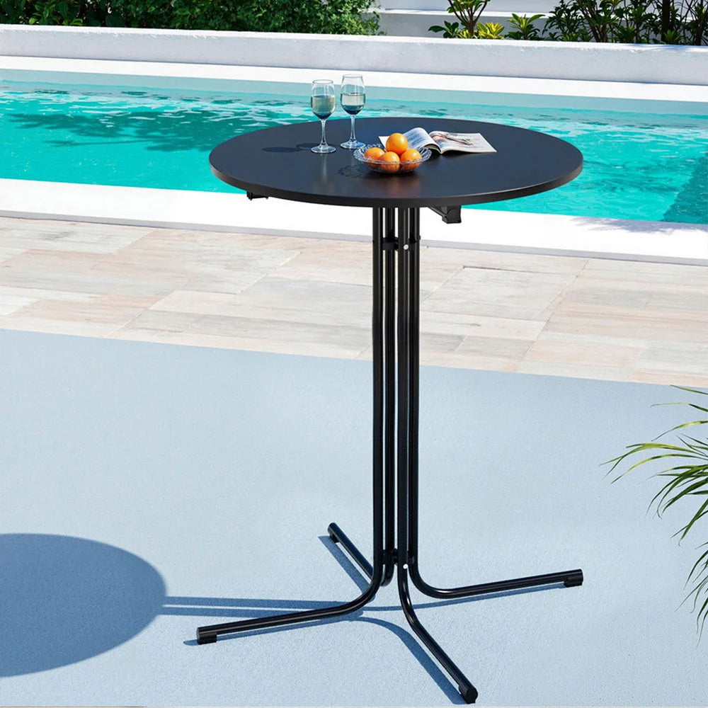 Bar Table Round Folding Desk Top