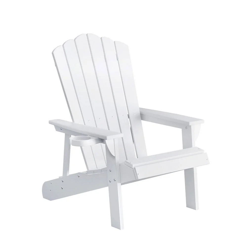 Gardeon Outdoor Chairs HDPE Adirondack Beach Chair Sun