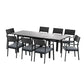 Gardeon Outdoor Dining Set 9PCS Aluminum Chairs Patio Furniture
