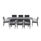 Gardeon Outdoor Dining Set 9PCS Table Chairs Patio Furniture