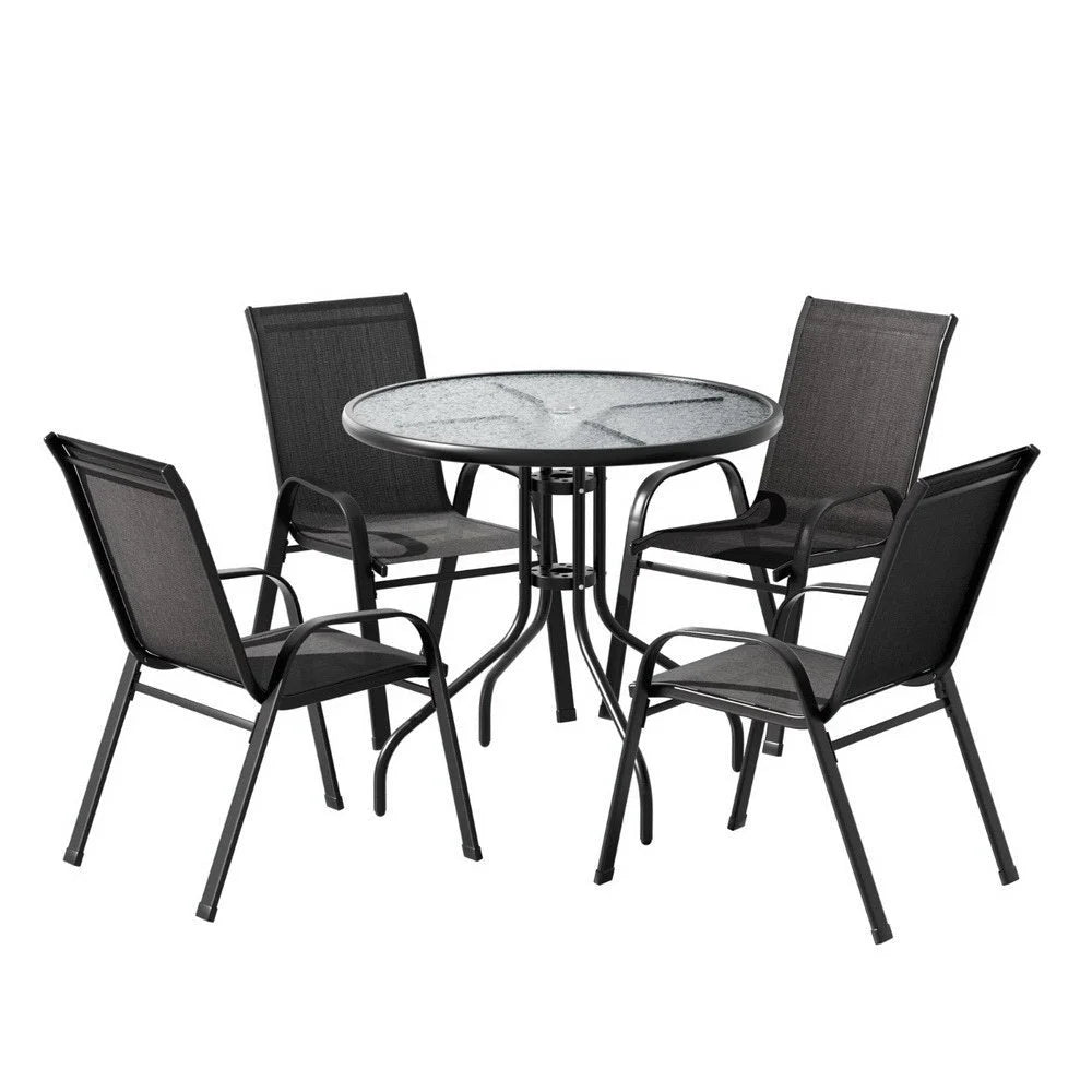 Gardeon Outdoor Dining Set Table and Chairs Patio Garden