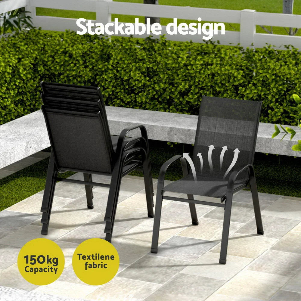 Gardeon Outdoor Dining Set Table and Chairs Patio Garden