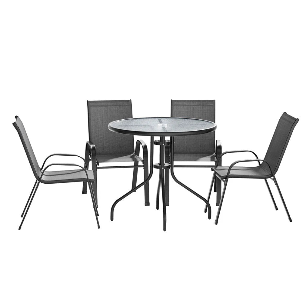 Gardeon Outdoor Dining Set Table and Chairs Patio Garden