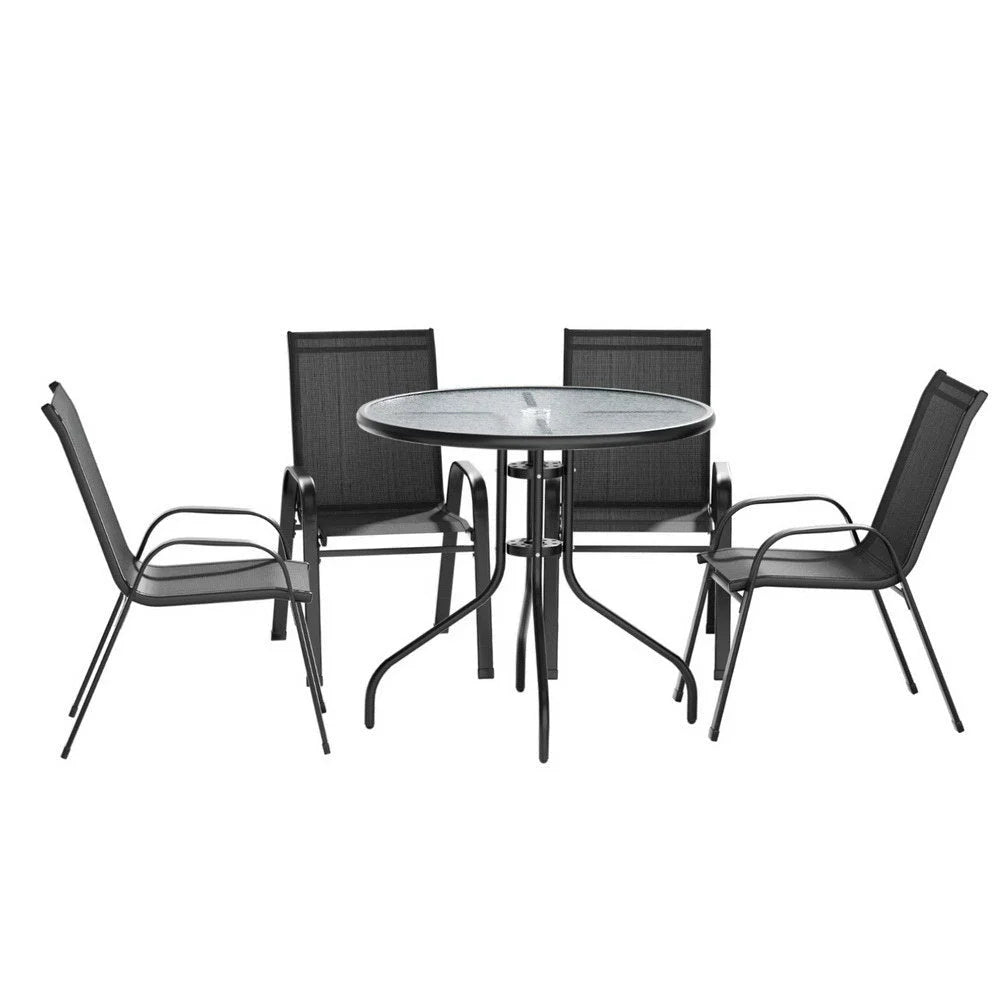 Gardeon Outdoor Dining Set Table and Chairs Patio Garden