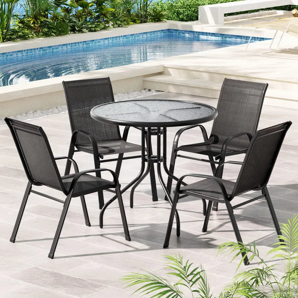 Gardeon Outdoor Dining Set Table and Chairs Patio Garden