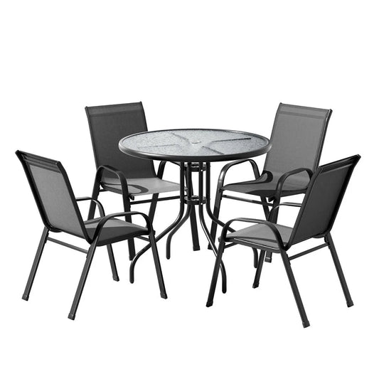 Gardeon Outdoor Dining Set Table and Chairs Patio Garden