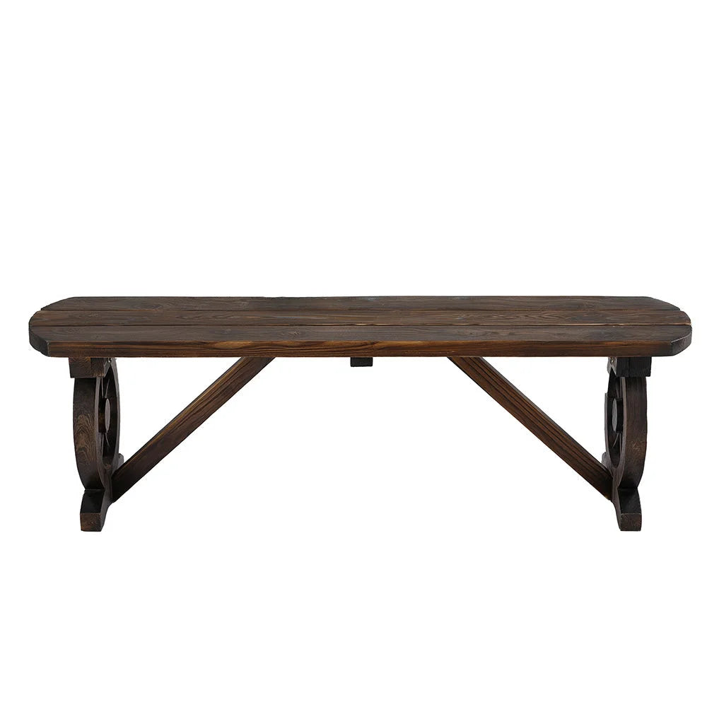 Gardeon Outdoor Garden Bench Seat Wooden Patio Furniture