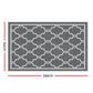 Outdoor Rugs 152x244cm Large Carpet Reversible Area Mat PP