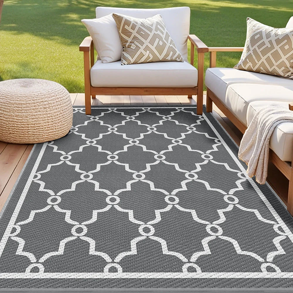 Gardeon Outdoor Rugs 152x244cm Large Carpet Reversible Area